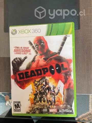 Juegos de xbox 360 / Deadpool / Los Sims 3 / PES 2
