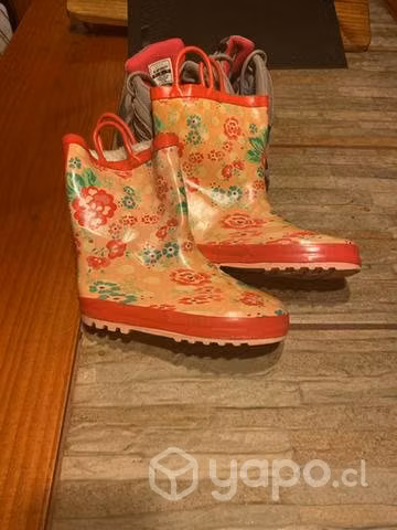 Botas de goma de agua N*31 niña - Imagen 3