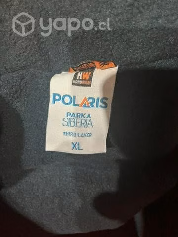 Parka anti nieve reflectante