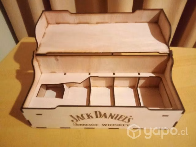 Caja Jack Daniel Natural (no incluye botella)