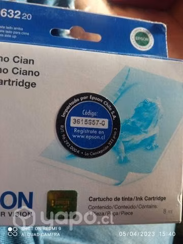 Tintas Epson c67 colores originales - Imagen 2