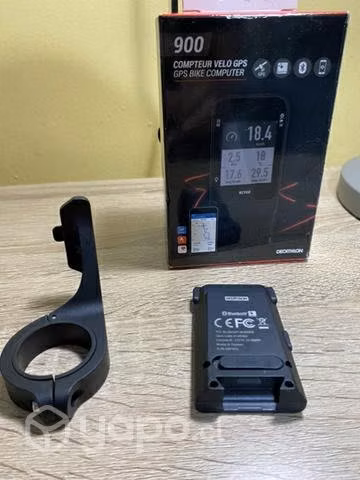 Ciclocomputador GPS negro