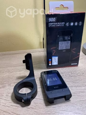 Ciclocomputador GPS negro