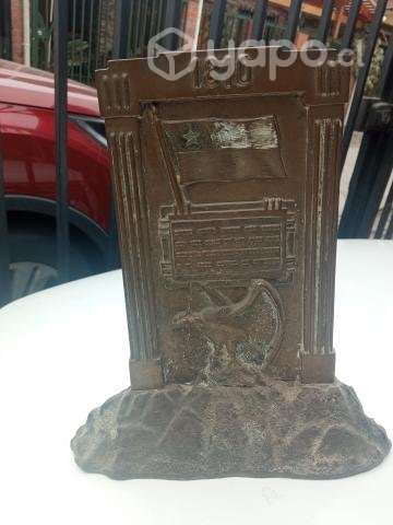 Placa recordatorio de bronce - Imagen 3