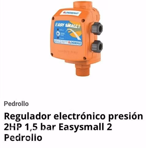Regulador electrónico presión Easysmall 2. 2hp 16A