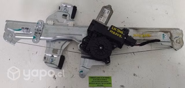 Cremallera Alza Vidrio Eléctrica Delantera Maxus