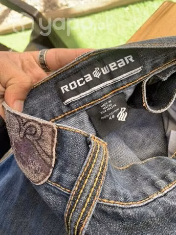 Pantalon jeans Marca Rocawear y2k - Imagen 3
