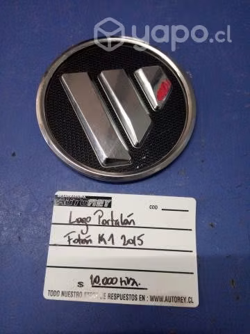 Logo portalon Foton K1 2.0 bencinero