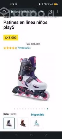 Patines niña