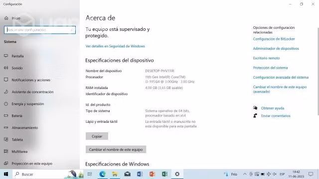 LAPTOP HP i3 11a GENERACION - Imagen 4