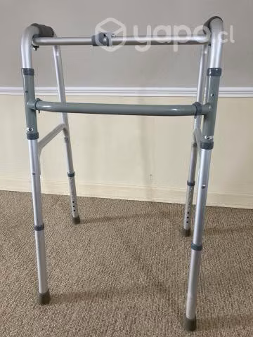 Andador aluminio plegable