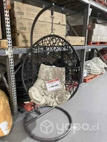 Silla colgante nueva