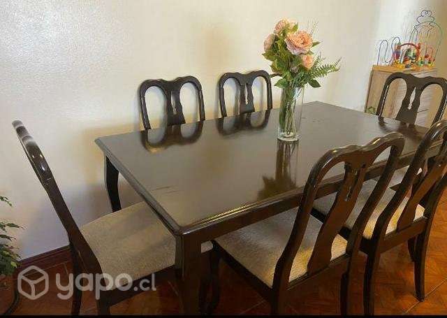 Comedor con 6 sillas - Imagen 2