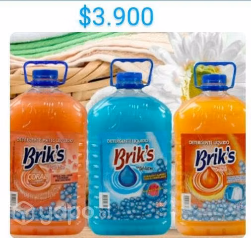 Detergente brink de muy buena calidad