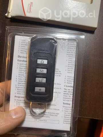 Llavero inalámbrico PG9929 para alarmas DSC NEO
