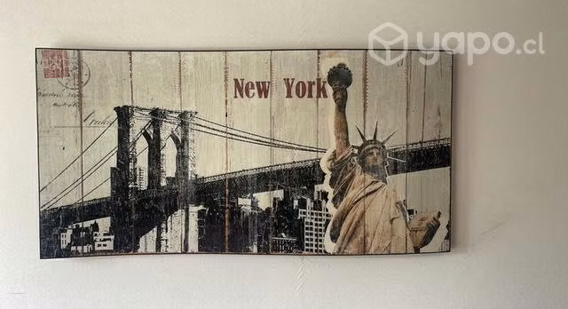 Pack de 3 cuadros decorativos NY - Imagen 2