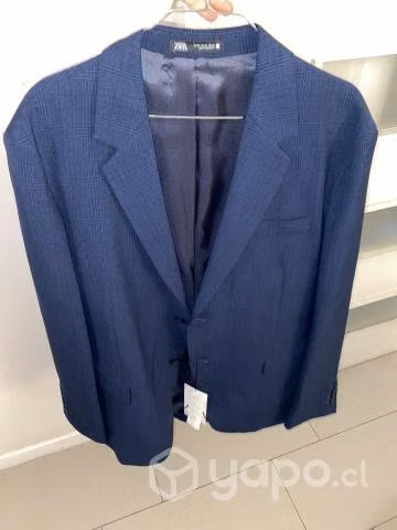 Traje Zara Azul marino