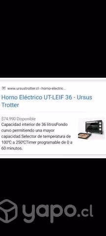 Horno eléctrico