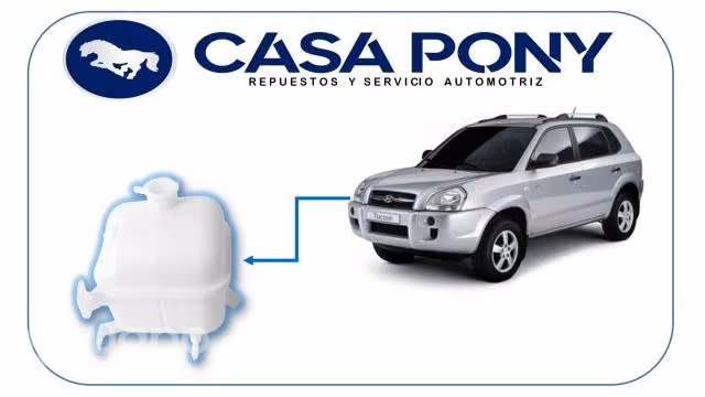 Deposito agua de radiador original hyundai tucson