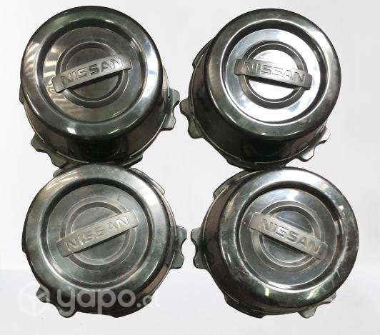 Pack 4 tapa centro llanta Nissan D21,Terrano - Imagen 2