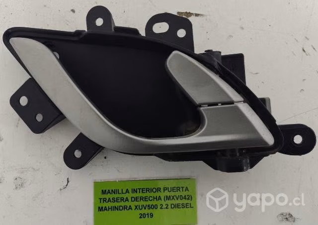 Manilla Interior Puerta Trasera Derecha Mahindra