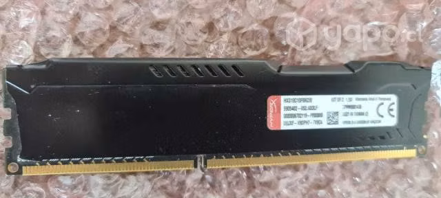 RAM Hyperx Fury 4 Gb DDR3-1866 CL10 240-Pin DIMM