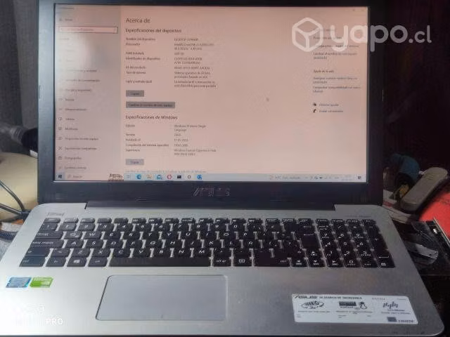 Notebook Asus K555U 15 pulgadas - Imagen 4