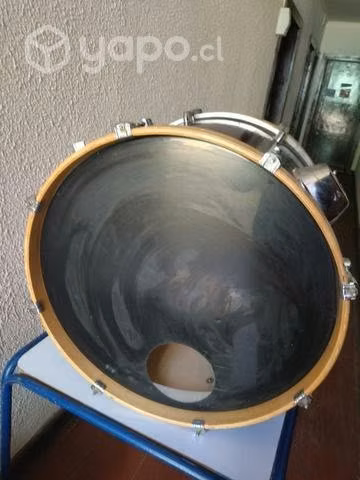 artículos de batería Tom 1 tom 2 y bombo