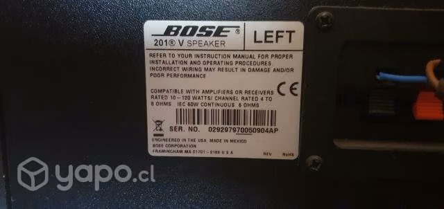 Parlantes Bose 201 V