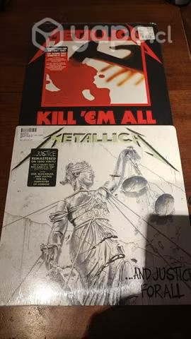 Vinilos de Metallica nuevos y sellados