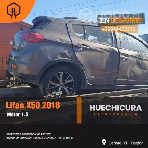 Butacas lifan x50 2018