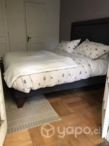 Cama Europea King con respaldo - Drimkip