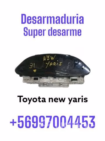 Sinoptico toyota new yaris desarnaduria