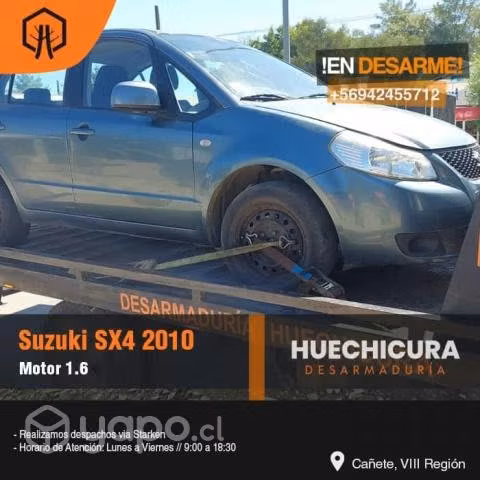 Carter suzuki sx4 2010