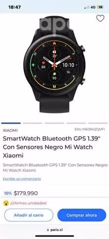 Reloj inteligente