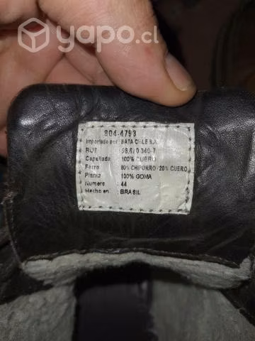 Zapatos con chiporro 100%cuero Brasileros