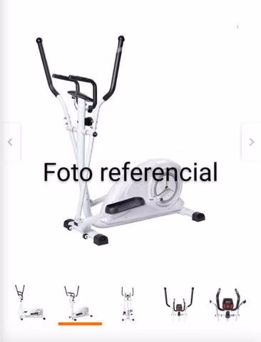 Eliptica máquina de ejercicios