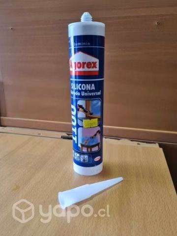 Silicona 1100 universal color aluminio 300ml
