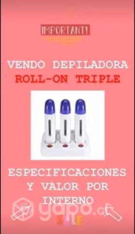 Depiladora Roll-on
