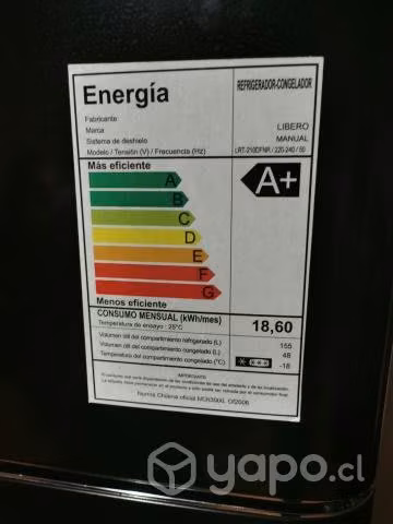 Refrigerador Libero Retro