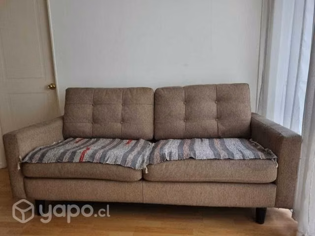 Sillon rosen 3 cuerpos color beige