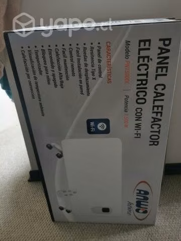 Panel calefactor electrico Anwo 1500 watts - Imagen 3