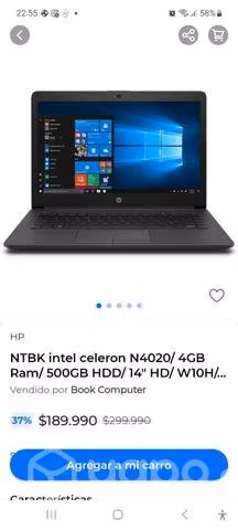 Notebook HP 240 G7