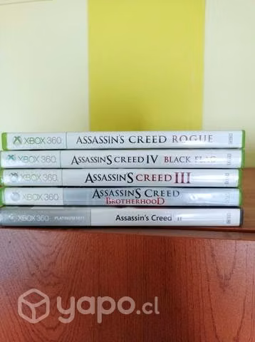 Pack de juegos Xbox 360 Assassin's Creed