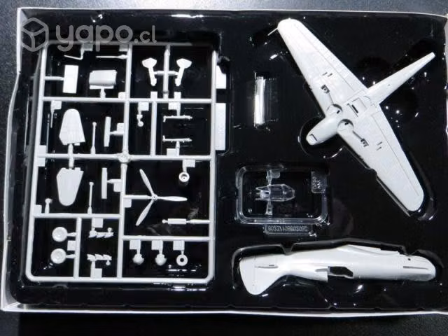 Maqueta armable avión francés Dewoitine 520, 1/72