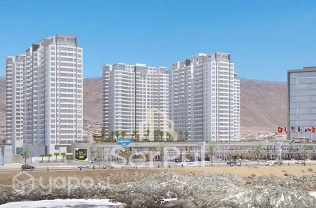 Departamento con vista al mar