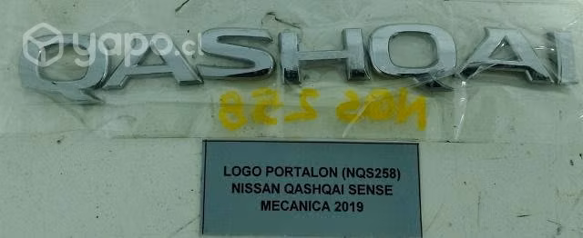 Logo Portalon (NQS258) Nissan Qashqai Sense Mec
