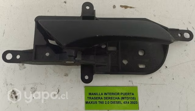 Manilla Interior Puerta Trasera Derecha Maxus
