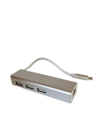 HUB USB a 3 Puertos USB y 1 Puerto RJ45 - Imagen 3