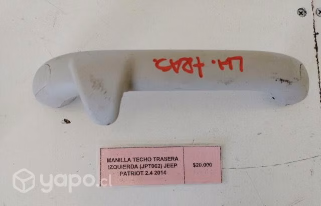 Manilla Techo Trasera Izquierda (JPT062) Jeep Patr